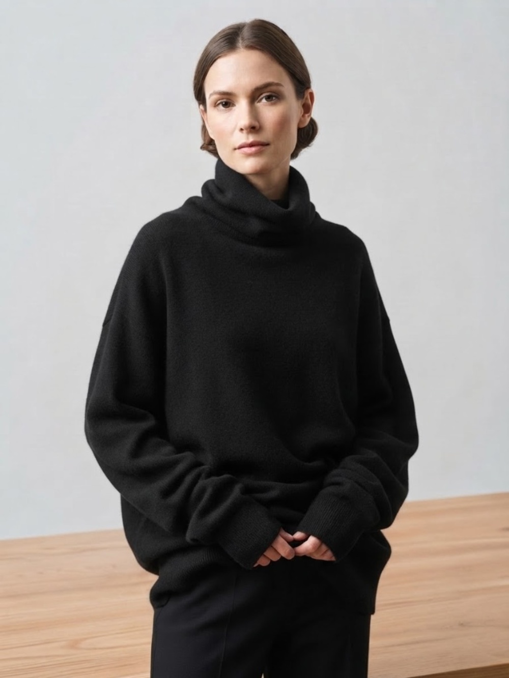 Vintage 100% Wool Oversized Sweater from Cornell Trading Co. Size Medium